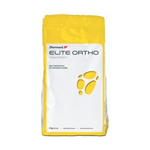 Гипс 3-го класса ELITE ORTHO для моделей в ортодонтии White белый, мешок 3 кг. C410090