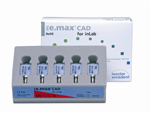 Блоки IPS e.max CAD for inLab MO 0 C14 5 шт. 596797