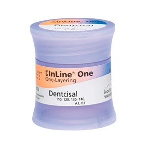 Комбинированная масса (дентин и режущий край) IPS InLine One Dentcisal 20 г (цвет 2). 631852