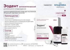 ЭОДЕНТ антисептический/ длительного отверждения/ 00000091874