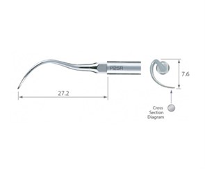 Насадка для пародонтологии к ультразвуковым скалерам VariosP25R Стоматологическая насадка для пародонтологии, к ультразвуковым скалерам Varios, NSK (Япония) P25R
