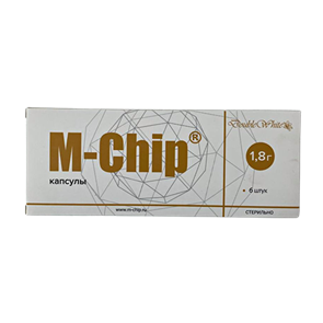 M-Chip наноматрица для лечения заболеваний пародонта. Капсулы, 6 шт., арт: st590937