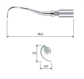 Насадка пародонтологическая к системе VarioSurg - P25R-S Z305115