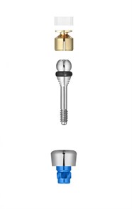 Шаровидный аттачмент FRIADENT Ball and Socket Attachment, размер D4.5/GH3, арт: 45-3153 45-3153