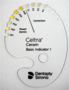 Celtra Ceram Шкала цветов Shade Indicator - Basic Indicator 1, арт: 601002 601002