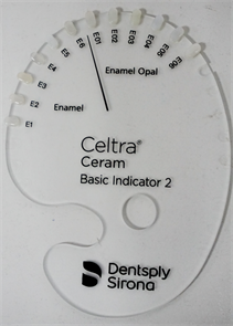 Celtra Ceram Шкала цветов Shade Indicator - Basic Indicator 2, арт: 601003 601003