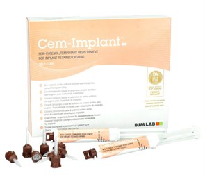 Cem - Implant Auto Mix - цемент для фиксации коронок на имплантатах. Набор для автоматического смешивания 100115-RU