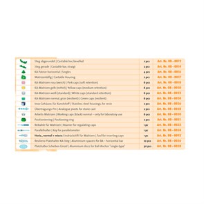 Plastic Positioning Rings - пластиковые позиционные кольца, обычные, 2 шт 08-0031