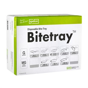 Bitetray - частичные сетчатые ложки для одномоментного снятия оттиска, G2 HalfSide, 50 шт 7333G2