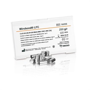 Wirobond LFC - кобальтохромовый сплав для металлокерамики, 250 г 50256