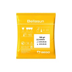 Bellasun - паковочный материал для коронок и мостовидных, 80х160 г 54270