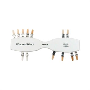 IPS Empress Direct Shade Guide Dentin - расцветка дентинов 627214