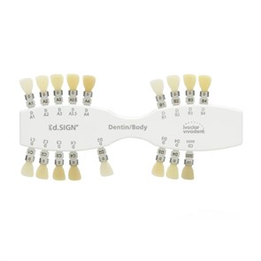 IPS d.SIGN Shade Guide Dentin A-D - расцветка дентинов A-D 558278