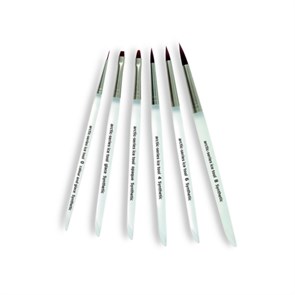 Synthetic Ceramic Brush "Arctic Series", Glace - кисть для керамики, синтетическая, арктическая серия 09-3530