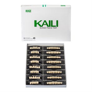 Зубы акриловые Kaili 28*1/ A1, T2 1 уп. (4 гарн.), A1T2/L2/30_Kaili A1T2/L2/30_Kaili