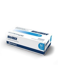 Перчатки NitriMAX плотность 4,4г смотровые нитрил. нестерил.неопудр.текстур., цвет: голубой 50 пар, р-р XS¶ 793XS