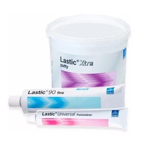 Lastic Starter pack - набор оттискных материалов на основе С-силикона: 582 мл Lastic Xtra Putty, Lastic 90 Fine + принадлежности 28285