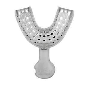 Ложка одноразовая оттискная Implant Tray LL, низ, размер L, прозрачная, 1 шт IT-LL-T