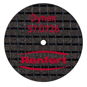 Диски отрезные Dynex, армированные стекловолокном, 0,7х26 мм, 20 шт 570726