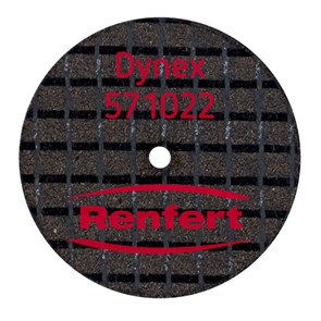 Диски отрезные Dynex, армированные стекловолокном, 1,0х22 мм, 25 шт 571022