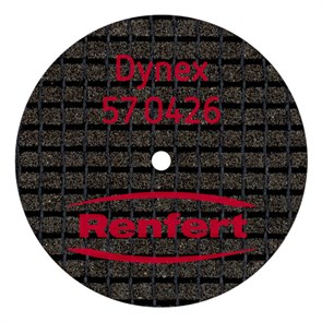 Диски отрезные Dynex, армированные стекловолокном, 0,4х26 мм, 20 шт 570426