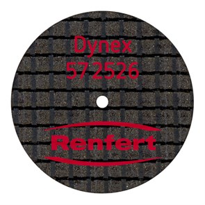 Диски отрезные Dynex, армированные стекловолокном, 0,25х26 мм, 20 шт 572526