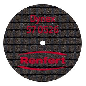 Диски отрезные Dynex, армированные стекловолокном, 0,5х26 мм, 20 шт 570526