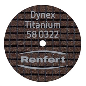 Диски Dynex Titanium, для драгоценных металлов, 0,3х22 мм, 20 шт 580322