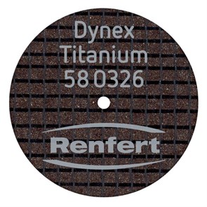 Диски Dynex Titanium, для драгоценных металлов, 0,3х26 мм, 20 шт 580326