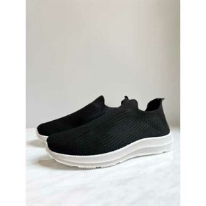 Слипоны мужские ST021, черный, 43 ST021-BLK-43