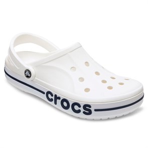 Сабо CROCS Bayaband Clog, белые с синей полосой, 43-44 205089-126-M11