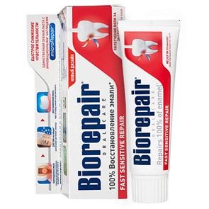 Зубная паста Biorepair Fast Sensitive Repair 75 мл PM60895