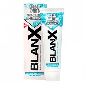 Зубная паста Blanx Nordic White, 75 мл PM7846