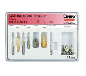 Radix Anker Long Integral Set №2 - комплект титановых штифтов. C310CT0000200