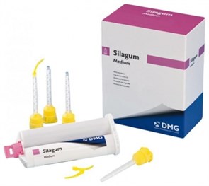 SILAGUM MEDIUM (2КАРТРИДЖА Х 50МЛ) КОРРИГИРУЮЩИЙ ОТТИСКНОЙ МАТЕРИАЛ 909716, DMG 00000001942