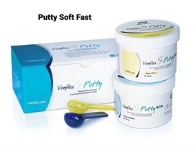 Материал стоматологический слепочный А силиконовый Vonflex S Putty Soft Fast ускоренного времени полимеризации Vonflex-S-Putty-Soft-Fast