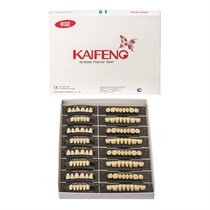 Зубы акриловые Kaifeng 8*1/ A1, 36L 1 уп. (12 гарн.), A136L_Kaifeng A136L_Kaifeng