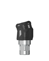 Угловой абатмент Novaloc, 15°, включая винт углового абатмента Novaloc, Тип 1, D 3,8, GH 2,0/3,0 T 6605-1