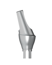 Стандартный угловой абатмент 18°, включая винт абатмента. Тип 1, NC 3,3, GH 3,0 L 200-1-3