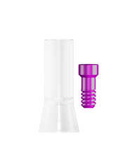 Пластиковый вклеиваемый колпачок MedentiBASE, длинный, включая винт для моделирования T 4830