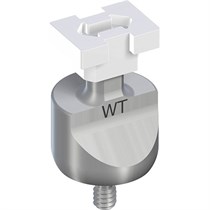 Трансфер оттискный WT для закрытой ложки, длинный, высота 21 мм, без захвата, с 1 направляющим винтом и 2 колпачками 065.0145