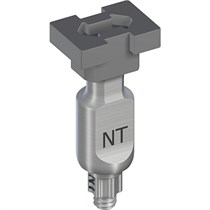 Трансфер оттискный NT для закрытой ложки, с 1 направляющим винтом и 2 колпачками 036.0002