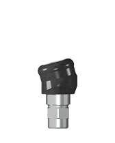 Угловой абатмент Novaloc, 15°, включая винт углового абатмента Novaloc, Тип 1, D 3,4, GH 1,0/2,0 T 6500-1