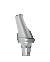 Стандартный угловой абатмент 18°, включая винт абатмента. Тип 2, D 4,1, GH 1,5 H 210-2