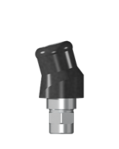 Угловой абатмент Novaloc, 15°, включая винт углового абатмента Novaloc, Тип 1, D 4,5, GH 3,0/4,0 T 6710-1