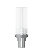 Кобальт-хромовый приливаемый абатмент антиротационный, включая винт абатмента, RP 4,3 E 710