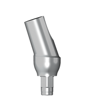 Модифицируемый угловой абатмент, 18°, включая винт абатмента и винт лабораторный. Тип 1, D 3,4, GH 3,5 H 500-1