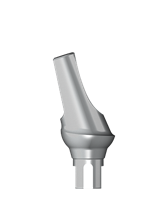 Стандартный угловой абатмент 18°, включая винт абатмента. Тип 1, NC 3,3, GH 1,5 L 200-1