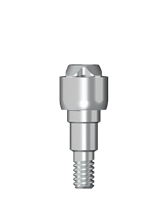 Прямой абатмент MedentiBASE, D 3,4, GH 2,5 T 4200