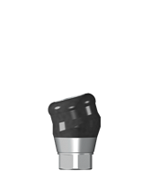 Угловой абатмент Novaloc, 15°, включая винт углового абатмента Novaloc, Тип 1, RP 4,3/5,0, GH 1,0/2,0 F 6510-1